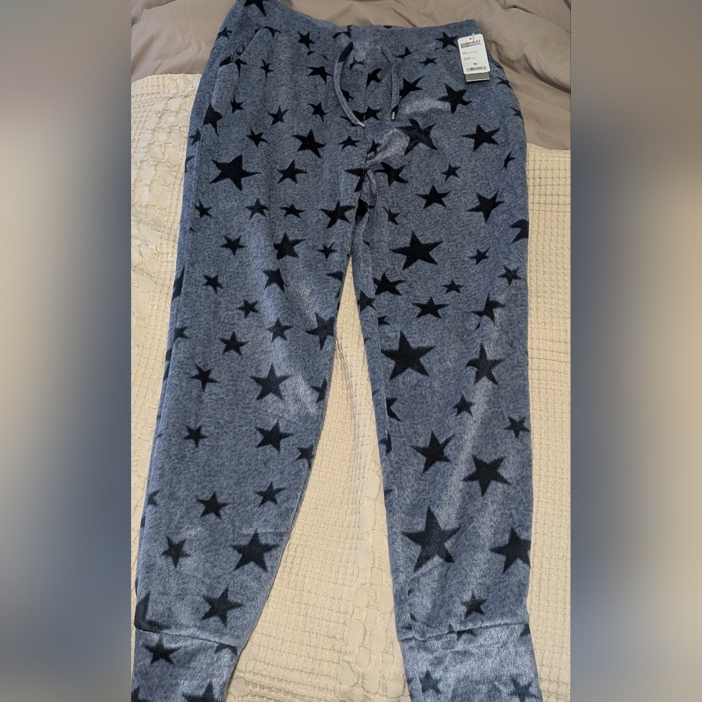 NET Blue Star Patterned Pants